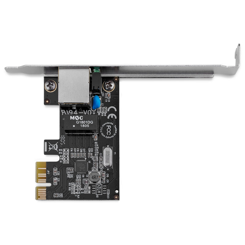 StarTech.com Carte réseau adaptateur de serveur réseau PCI Express PCIe Gigabit 1 port - Double profil