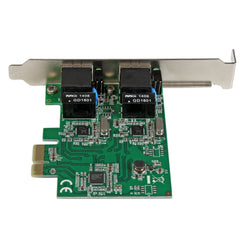 Add dual Gigabit Ethernet ports to a client, server or workstation through a PCI