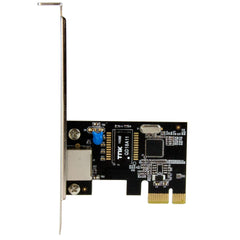 Add Gigabit Ethernet to a client, server or workstation through a PCI Express sl