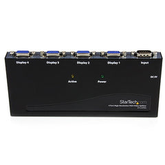 StarTech.com Répartiteur vidéo VGA haute résolution 4 ports - 300 MHz - VideoView Pro Répartiteur vidéo haute résolution 47 ports 300 MHz - Répartiteur vidéo - 4 ports