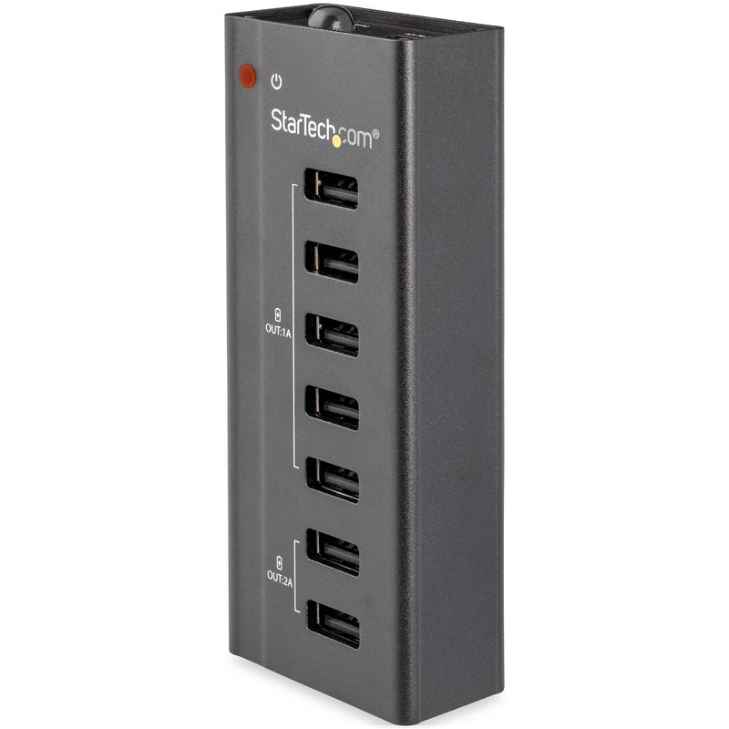 Charge mobile devices w/ this 7 port USB Charging Station - Standalone charging