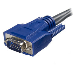 StarTech.com 2-en-1 - Câble USB/VGA - USB Type A 4 broches, HD-15 (M) - HD-15 (M) - 6 pieds