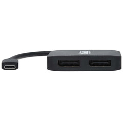 Tripp Lite U444-2H-MST4K6 Adaptateur USB-C, double écran, noir