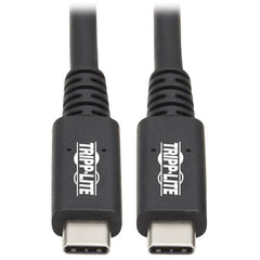 Câble Tripp Lite USB4 40 Gbit/s (M/M)-USB-C, 8K 60 Hz, chargement PD 100 W, noir, 31 po (0,8 m)