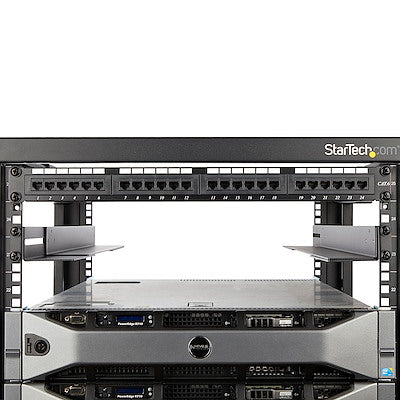 StarTech.com Rails de rack de serveur 1U 19" 24-36" Profondeur réglable / Kit de rails de montage en rack universel à 4 montants pour réseau/serveur/UPS