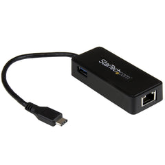 Utilisez le port USB Type C d'un ordinateur portable pour ajouter un port GbE Port USB Type A -USB 3.0