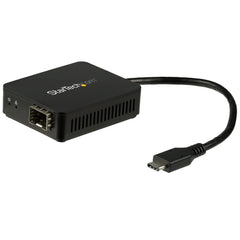 Connectez-vous à un réseau GbE via le port USB-C de votre ordinateur portable à l'aide du Gigabit SFP o