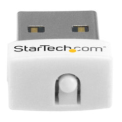 StarTech.com Mini adaptateur réseau sans fil N USB 150 Mbps - Adaptateur WiFi USB 802.11n/g 1T1R - Blanc