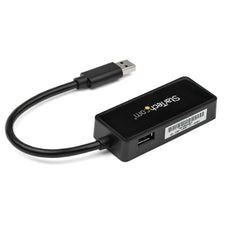 Ajoutez un port Gigabit Ethernet et un port USB 3.0 pass-through à votre ordinateur portable via