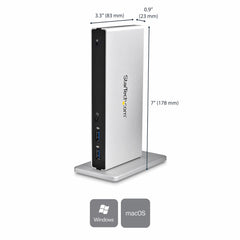 Station d'accueil USB 3.0 à double moniteur - La station d'accueil USB 3.0 inclut DVI vers VGA DVI vers