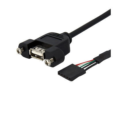 StarTech.com Câble USB à montage sur panneau de 3 pieds - Câble USB A vers carte mère F/F