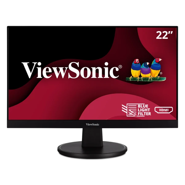 MONITEUR LCD VIEWSONIC 22 MVA HDMI VGA SANS CADRE 1920X1080