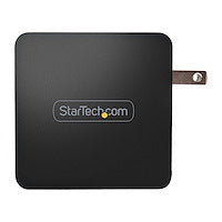 StarTech.com USB C Wall Charger, 60W PD with 6ft/2m Cable, Portable USB Type C Laptop Charger, Universal Adapter, USB IF/ETL Certified