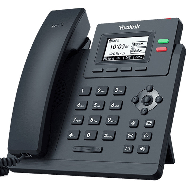 Yealink SIP-T31G  SIP-T46U IP Phone - Corded - Corded - Wall Mountable - Classic Gray