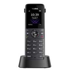 Téléphone IP Yealink W78P - Sans fil - Filaire - DECT - Bureau, Montage mural - Noir, Gris classique