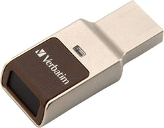 Verbatim 64 Go USB 3.0 Sécurisée par empreinte digitale Couleur argent 