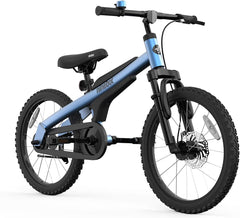 Vélo pour enfants Segway Ninebot pour garçons et filles  18 pouces avec roues d'entraînement  avec béquille  Couleur bleu  Garantie MFG