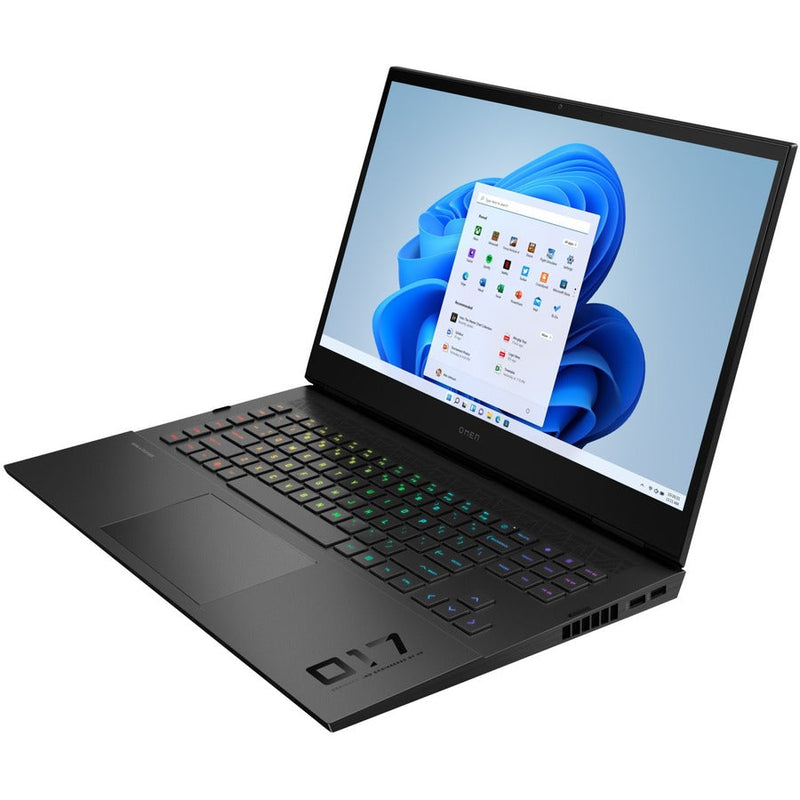 OMEN by HP Laptop 17-ck0020ca,i7-11800H,16GB DDR4(2 x 8GB),1 TB SSD,17.3,QHD (2560 x 1440),NVIDIA GeForce RTX 3070(8GB GDDR6),HP Wide Vision 720p HD camera,Wi-Fi 6E AX210 (2x2) and BT 5.2,6-cell,83 Wh Li-ion polymer,Shadow black,Win 11 Home,1-year