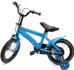 Vélo pour enfants Segway Ninebot pour garçons et filles  14 pouces avec roues d'entraînement  avec béquille  bleu   Garantie MFG