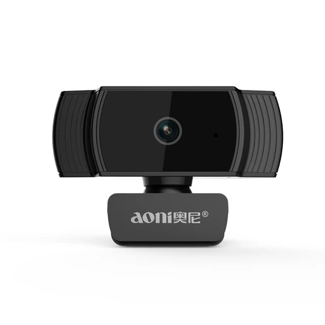 AONI Model A20 Full HD Webcam avec Auto Focus  capteur 2MP  5FT USB cord  Built-I Microphone  Compatible avec Windows  Mac  Android  Linux  et Chrome  garantie 1 an.
