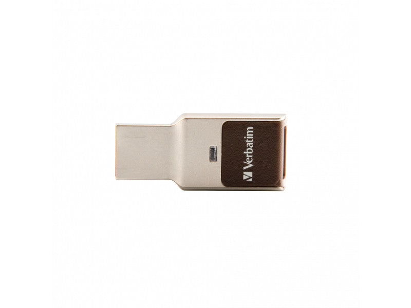 Verbatim 32 Go USB 3.0 Sécurisée par empreinte digitale Couleur argent 